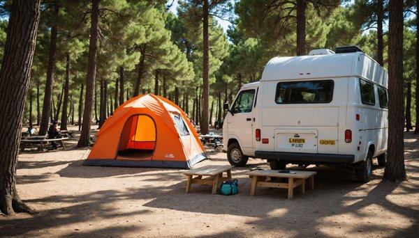 Les options d'hebergement en camping au lavandou